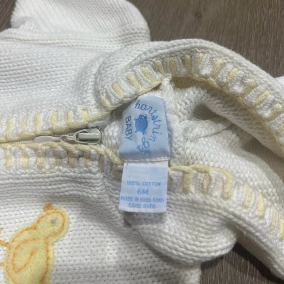 Heartstrings infant sweater zip up 6 months - Picture 5 of 5
